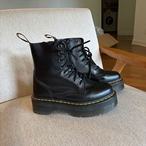 Dr. Martens Platform Jadon Leather boots